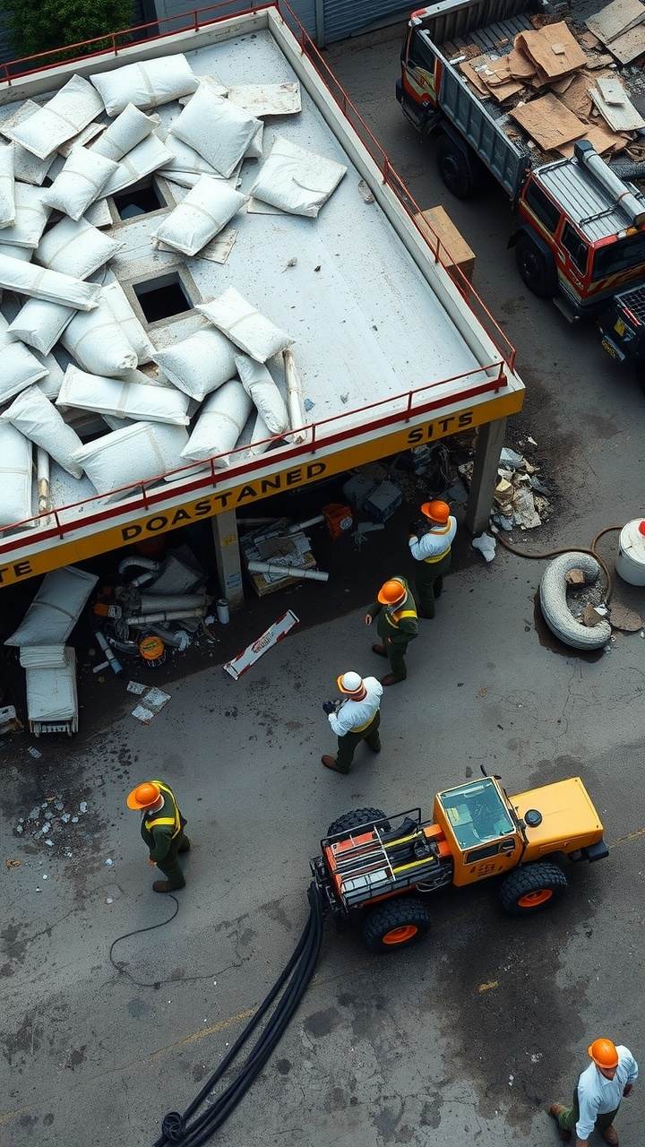 Picture of Industrial Asbestos Removal and Hazardous Materials Remediation Services