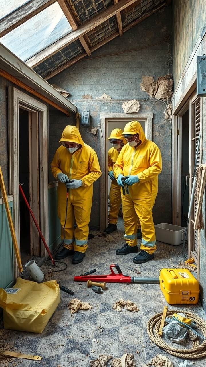 Residential Asbestos and Hazardous Material Removal Services